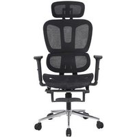 Cadeira Office XT-Office Presidente NR17, Até 120kg, Reclinável, Nylon, Preto - XTO-011