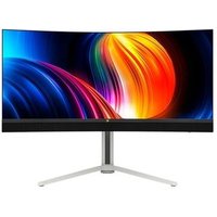 Monitor Gamer KBM! GAMING MG900 34" Curvo, Mini-led, 180 Hz, 1ms, HDMI e DisplayPort, USB-C, HDR, FreeSync - KGMG90034BR