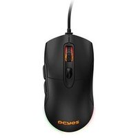 Mouse Gamer Pcyes Malus Black Vulcan, RGB, 12400 DPI, 6 Botões, Preto - PMGMBV