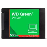 SSD SanDisk WD Green, 500GB, 2.5", SATA III, Leitura: 545 MB/s, Gravação: 430 MB/s - WDS500G5G0A