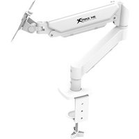 Suporte de Mesa Articulado para Monitores de 13" a 32" Xtrike Me, Ajuste de altura, Pistão a Gás, Vesa, Branco - HT-20WT