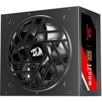 Fonte Gamer Redragon RGMS, 1200W Master, 80 Plus, Gold, Preto Gc-ms05