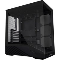 Gabinete Gamer Lian Li Vector V100, Mid-Tower, ATX, Vidro Temperado, ARGB, Sem FANs, Preto - V100X