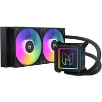 Water Cooler MACH1 EXTREME, ARGB, 240mm, Efeito Espelho Infinito, AMD e Intel, Preto - ICEMIRROR240BK