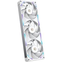Ventoinha NZXT F360X Performance, 120mm, PWM, RGB, 3x Single-Frame, Branco - RF-U36PN-W1