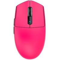 Mouse Gamer Sem Fio Attack Shark G3, 25000 DPI, 1000 Hz, 400 IPS, Vermelho - G3 Berry Red