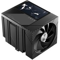 Air Cooler TRYX Turris T620, Dual Tower, Display LCD 5 Polegadas, 6 Heat Pipes, 2 Ventoinhas 120mm, AMD e Intel, Preto - H-T620N-DM2M-G0K
