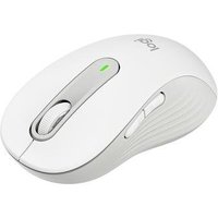 Mouse Sem Fio Logitech Signature M650 L 2000 DPI, Design Padrão, 5 Botões, Silencioso, Bluetooth, USB, Branco - 910-006233