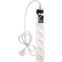 Filtro de Linha + DPS iClamper Energia 5, 5 Tomadas, Bivolt, Transparente - 23460