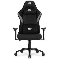 Cadeira Gamer Ergonômica DT3 Elise Fabric, Até 180Kg, Reclinável, Com Almofada, Cilindro Classe D, Preto - 13759-5