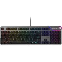 Teclado Mecânico Gamer MSI Strike 600, RGB, Switch Silencioso, USB 2.0, US, Preto - STRIKE600