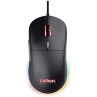 Mouse Gamer GXTrust Redex II, Design Leve, RGB, 6 Botões, 10K DPI, USB, Preto - 25125
