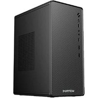 Gabinete Office HAYOM GB1752, Mid Tower, Sem FANs, Preto - GB17.10.52