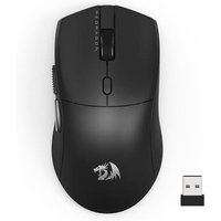 Mouse Gamer Sem Fio Redragon Neva Pro, 26000 DPI, Ambidestro, 1000Hz, USB Tipo-C, Bluetooth, USB 2.4 GHz, Preto - M815-PRO
