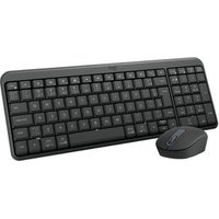 Kit Teclado e Mouse Sem Fio Logitech MK250 Compacto, Mouse Ambidestro, Bluetooth, ABNT2, Compatível PC e Mac, Grafite - 920-013516