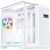 Gabinete Gamer 1STPLAYER RT5, Mid Tower, ATX, Lateral em Vidro Temperado, Branco - RT5-WH