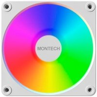 Ventoinha Montech GF120 V2, ARGB, 120mm, Branco - GF120V2ARGBW
