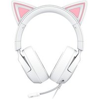 Headset Gamer Razer Kraken Kitty V3 X, RGB Chroma, Iluminação nas Orelhas, USB, Branco - RZ04-05350300