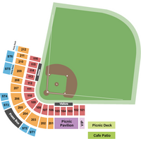 Hickory Crawdads vs. Charleston RiverDogs