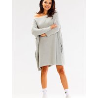 Long jumper model 187182 awama - ONE-SIZE-FITS-ALL - Grey