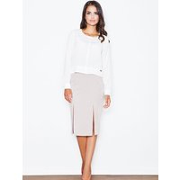 Skirt model 44456 Figl - M - Beige