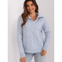 Jumper model 187738 AT - ONE-SIZE-FITS-ALL - Blue