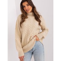 Jumper model 187742 AT - ONE-SIZE-FITS-ALL - Beige
