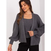 Cardigan model 187755 Badu - ONE-SIZE-FITS-ALL - Grey