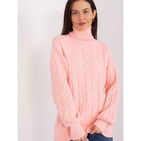 Turtleneck model 188306 AT - ONE-SIZE-FITS-ALL - Orange