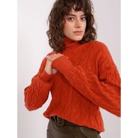 Turtleneck model 188309 AT - ONE-SIZE-FITS-ALL - Orange