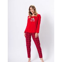 Pyjama model 188994 M-Max - L - Red