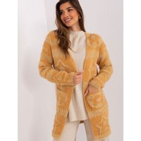 Cardigan model 189215 AT - ONE-SIZE-FITS-ALL - Brown