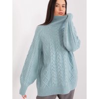 Turtleneck model 189222 AT - ONE-SIZE-FITS-ALL - Green