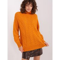Turtleneck model 189228 AT - ONE-SIZE-FITS-ALL - Orange