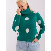 Jumper plus size model 190121 Factory Price - 2XL/3XL - Green