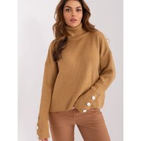 Turtleneck model 190221 Badu - ONE-SIZE-FITS-ALL - Brown