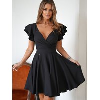 Cocktail dress model 190494 Bicotone - 40 - Black