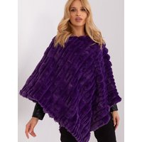 Poncho model 190861 AT - ONE-SIZE-FITS-ALL - Violet