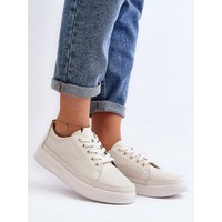 Platform sneakers model 192935 Step in style - 36 - White