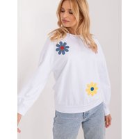 Sweatshirt model 193343 Italy Moda - ONE-SIZE-FITS-ALL - White