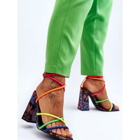 Heel sandals model 193942 Step in style - 36 - Multicolor