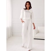 Women trousers model 194762 Roco Fashion - 40 - Beige
