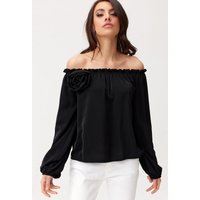 Blouse model 195912 Roco Fashion - 36 - Black