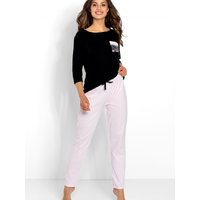 Pyjama model 170339 Momenti Per Me - M - Black