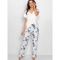 Pyjama model 164679 Momenti Per Me - S - White