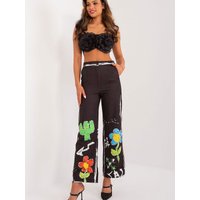 Women trousers model 196579 Italy Moda - ONE-SIZE-FITS-ALL - Black