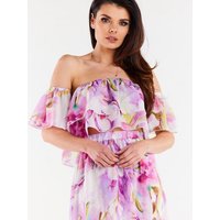 Blouse model 196623 awama - S/M - Violet