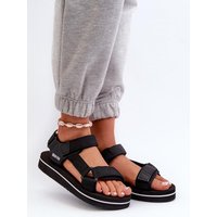 Platform sandals model 198191 Step in style - 37 - Black