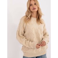 Jumper model 199538 AT - ONE-SIZE-FITS-ALL - Beige