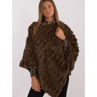 Poncho model 199769 AT - ONE-SIZE-FITS-ALL - Brown